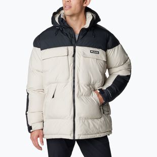 Columbia Ballistic Ridge Oversized pánska páperová bunda dark stone/black