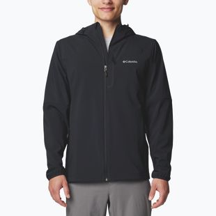 Pánska trekingová mikina Columbia Tech Softshell Hoodie black