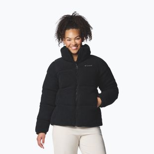 Dámska zateplená bunda Columbia Puffect Sherpa black