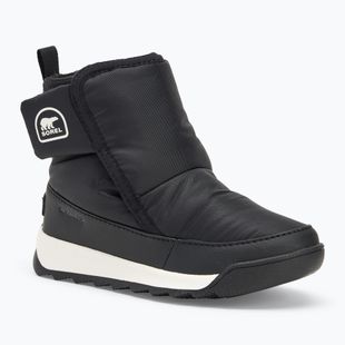 Detské snehule  Sorel Childrens Whitney II Plus Bootie WP black/sea salt