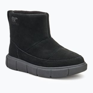 Dámske snehule  Sorel Explorer III Slip-On WP black/sea salt