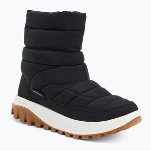 Dámske snehule Columbia Snowtrot Mid black/sea salt