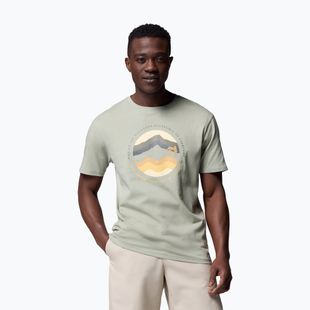 Pánske tričko Columbia Path Lake Graphic Tee II safari/circular