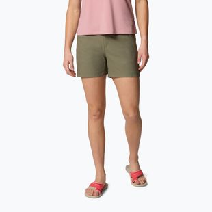 Dámske trekingové šortky Columbia Leslie Falls Short II stone green