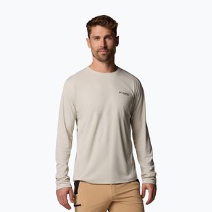 Pánske tričko longsleeve Columbia Cirque River Pro Crew dark stone