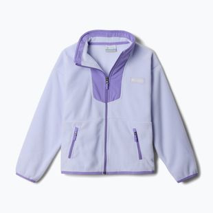 Detská fleecová mikina Columbia Sequoia Grove Full Zip Fleece snowdrift/paisley purple