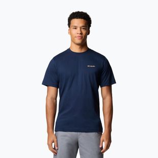 Pánske tričko Columbia Kettle River Back Graphic Tee collegiate navy