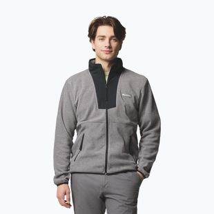 Pánska fleecová bunda Columbia Sequoia Grove FZ Fleece city grey heather/black