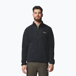 Pánska mikina Columbia Sequoia Grove Half Zip Fleece black