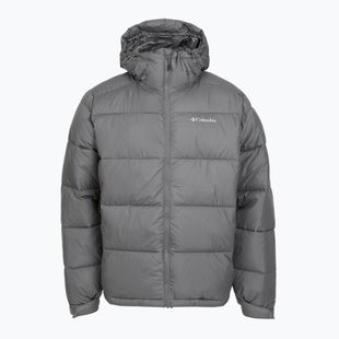 Pánska zateplená bunda Columbia Pike Lake II Hooded city grey