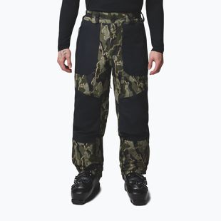 Pánske snowboardové nohavice Columbia Coreshot Printed Greenscape Treebark Print/Black