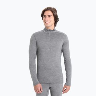 Pánska termo mikina icebreaker Merino 200 Oasis Half Zip gritstone heather