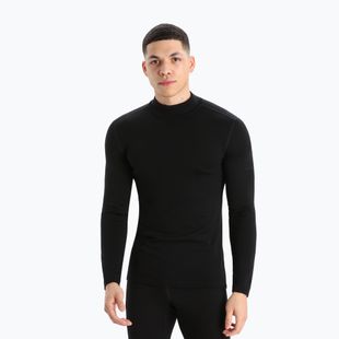 Pánska termoaktívna mikina icebreaker 260 Tech Turtleneck black