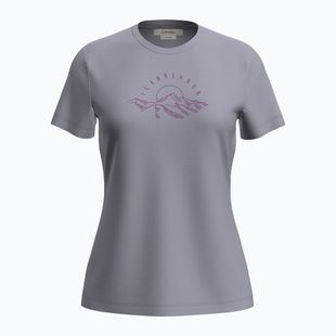 Dámske tričko Icebreaker Merinor 150 Tech Lite Tee Sunrise Summit grey quartz