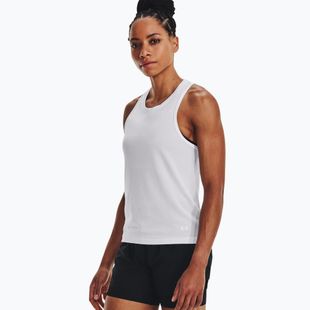 Dámske bežecké tričko Under Armour Seamless Stride Singlet white 1375697