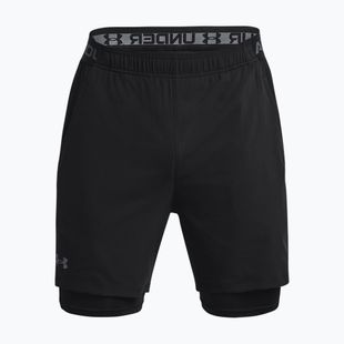 Under Armour Vanish Woven 2In1 Sts pánske tréningové šortky čierne 1373764