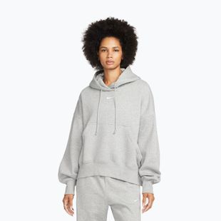 Dámska mikina Nike Sportswear Phoenix Fleece Oversized dark grey heather/sail