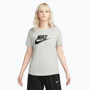 Dámske tričko Nike Sportswear Club Essentials Logo dark grey heather/black