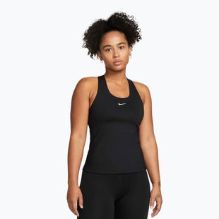 Dámske tričko Nike Swoosh Medium Support Bra black/black/white