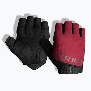 Pánske cyklistické rukavice Giro Bravo Gel II ox red
