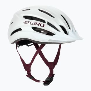 Cyklistická prilba Giro Register II matte white/dark cherry