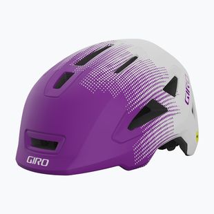 Detská cyklistická prilba Giro Scamp II Integrated MIPS matte purple towers