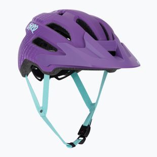 Detská cyklistická prilba Giro Fixture II Integrated MIPS matná fialová ripple
