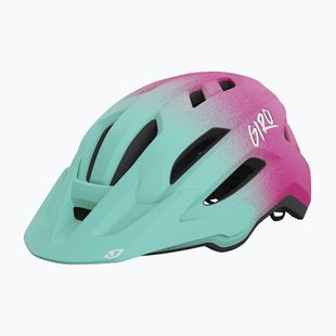 Detská cyklistická prilba Giro Fixture II matte teal fade