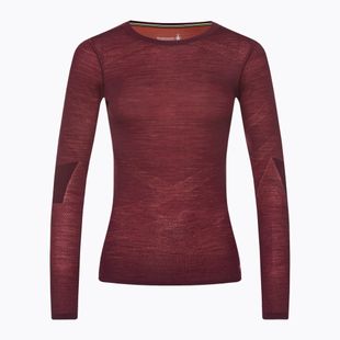 Dámska termoaktívna mikina Smartwool Intraknit Merino 200 Crew black cherry