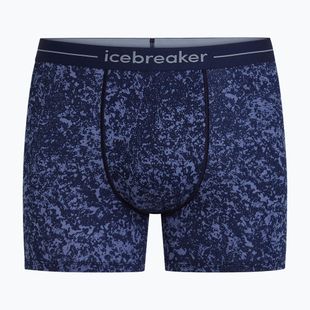 Pánske termo boxerky Icebreaker Merino 150 Anatomica Moss Bloom midnight navy/aop