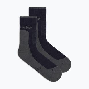 Pánske ponožky Icebreaker Merino Hike+ Medium Crew midnight navy/obsidian