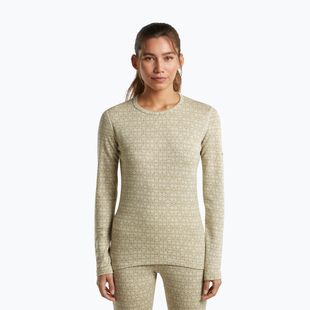 Dámska termo bielizeň Icebreaker Merino 260 Tech Vertex Crewe Undyed/Cumin