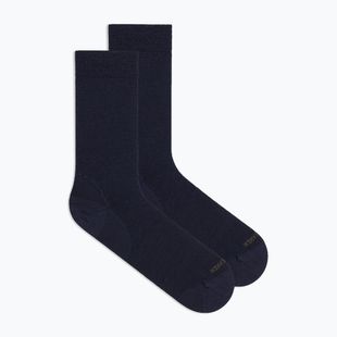 Dámske ponožky Icebreaker Lifestyle Fine Gauge Crew midnight navy/dark loden