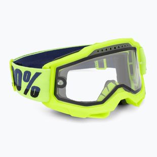 Cyklistické okuliare 100% Accuri 2 Enduro MTB fluo/yellow/clear