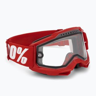 Cyklistické okuliare 100% Accuri 2 Enduro MTB neon/red/clear