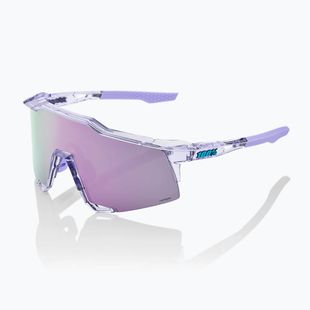 Slnečné okuliare 100% Speedcraft polished translucent lavender/hiper lavender mirror
