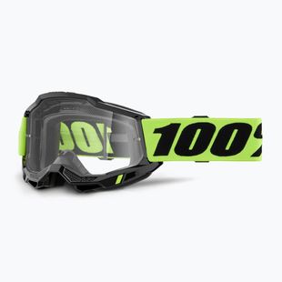 Detské cyklistické okuliare 100% Accuri 2 Junior neon yellow/clear