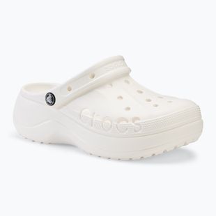 Šľapky Crocs Baya Platform Clog white