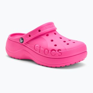 Žabky Crocs Baya Platform Clog electric pink