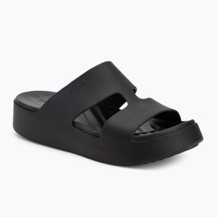 Dámske nazúvaky Crocs Gateway Platform H-Strap black