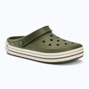 Crocs Off Court Logo Clog army green žabky