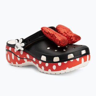 Detské nazúvaky Crocs Minnie Mouse Classic Platform Clog white