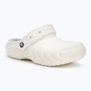Šľapky Crocs Classic Lined Overpuff Clog white