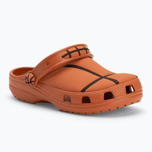 Detské nazúvaky Crocs Classic Basketball Clog K sienna
