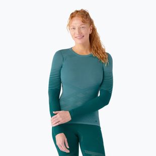 Dámske termoaktívne tričko Smartwool Intraknit Thermal Merino Baselayer Pattern Crew cascade longsleeve