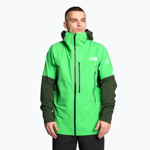 Pánska lyžiarska bunda The North Face Summit Stimson Futurelight chlorophyl green