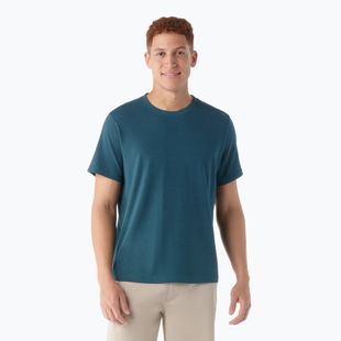 Pánske tričko Smartwool Perfect Crew Short Sleeve twilight blue