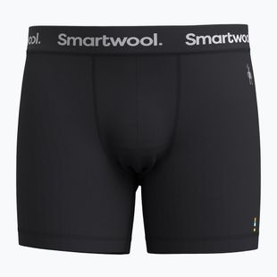 Pánske termoregulačné boxerky Smartwool Everyday Merino Boxer Brief Boxed čierne