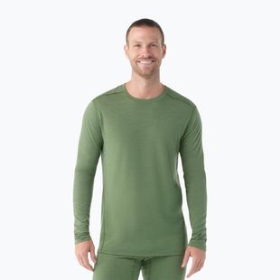 Pánska termo mikina Smartwool Classic All-Season Merino Baselayer Boxed fern green