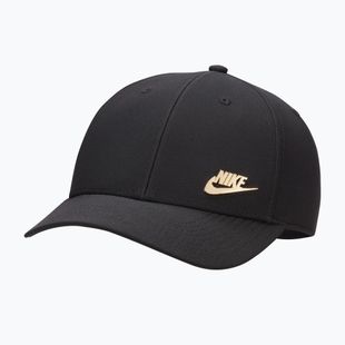 Šiltovka Nike Dri-Fit Club black/metallic gold